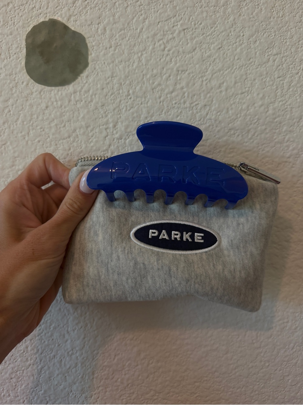 Parke Royal Blue Claw Clip